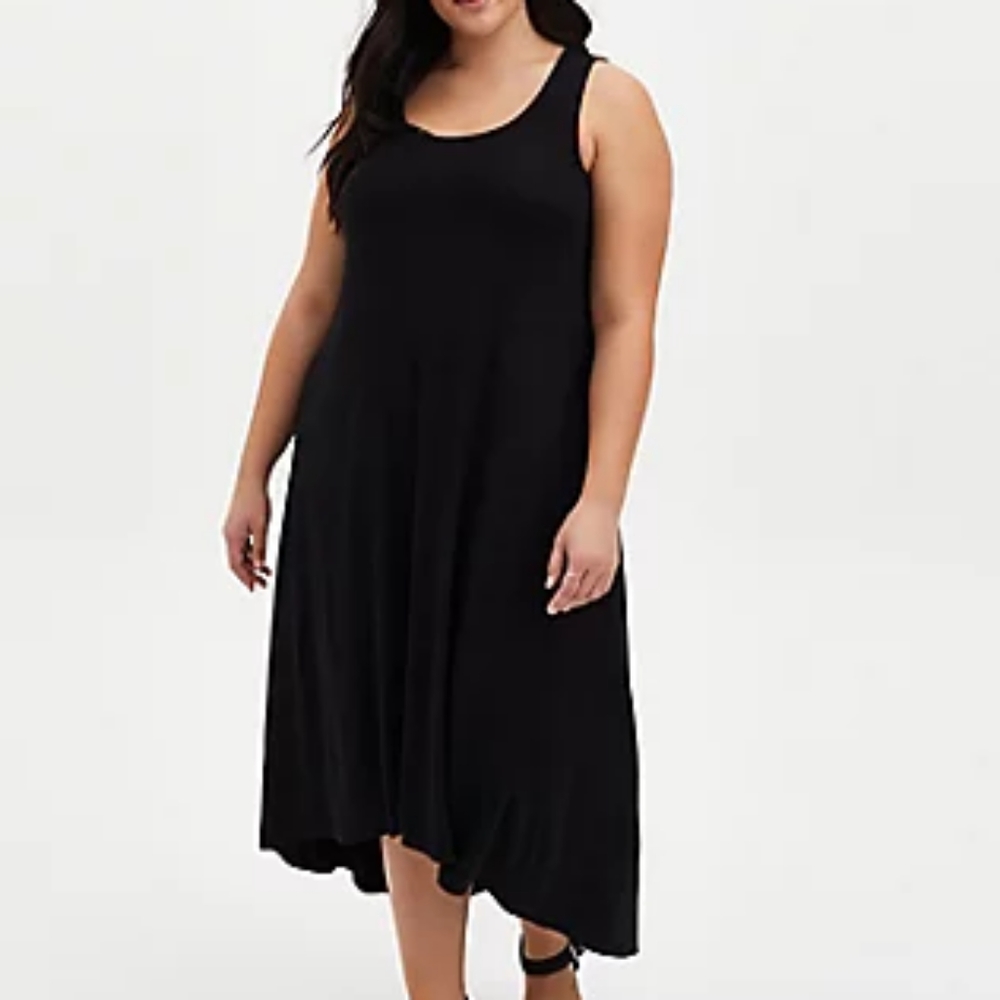 Torrid Super Soft High Low Maxi Dress